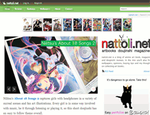 Tablet Screenshot of nattoli.net